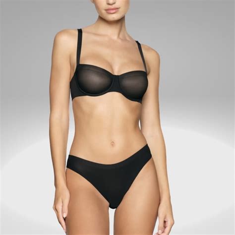 SKIMS Intimates Sleepwear Skims Weightless Bikini Brief In Onyx Black Poshmark