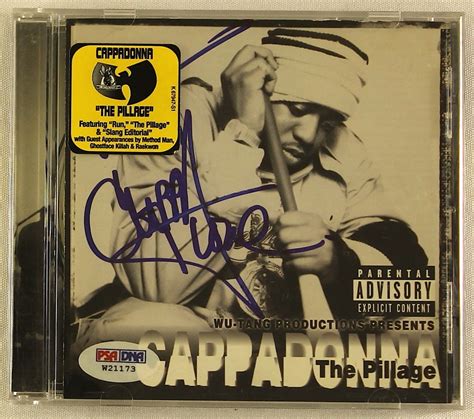 Cappadonna Signed CD "The Pillage" (PSA COA) | Pristine Auction