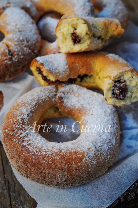 Ciambelle Velocissime Alla Nutella Biscotti Ripieni