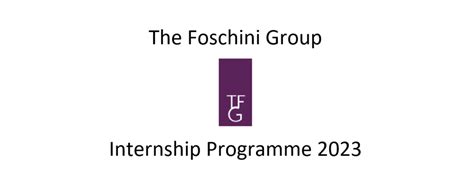 Internship Programme The Foschini Group Anzimag