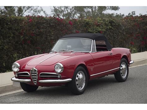 Alfa Romeo Giulietta Spider Veloce For Sale Classiccars Cc