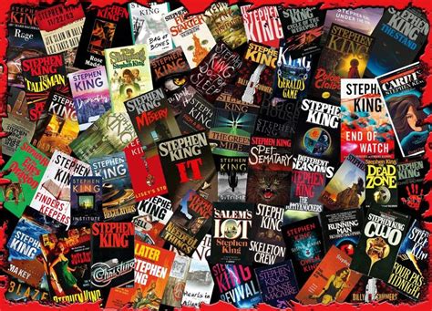 Stephen King Horror Collage Puzzle Piece Jigsaw Toy Game Night