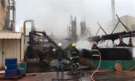 Incendio En Una F Brica Provoc Un Derrame De Productos Qu Micos