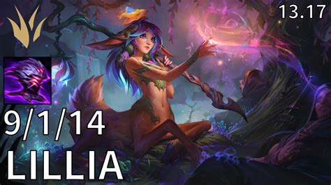 Lillia Jungle Vs Maokai Euw Master Patch 1317 Youtube