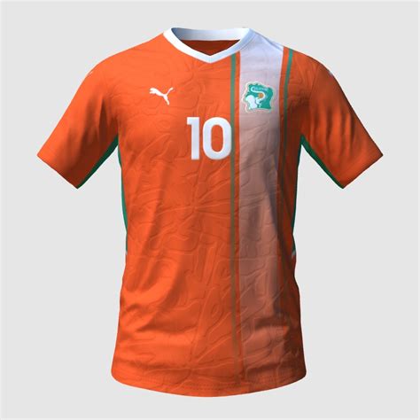 AFCON Group A Ivory Coast FIFA 23 Kit Creator Showcase