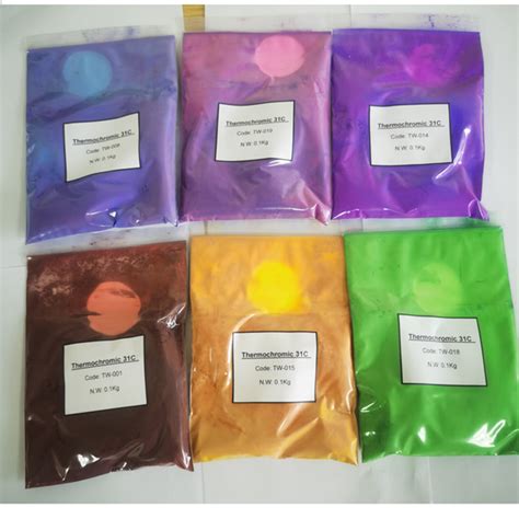 China High Temperature Color To Colorless Thermochromic Pigment For