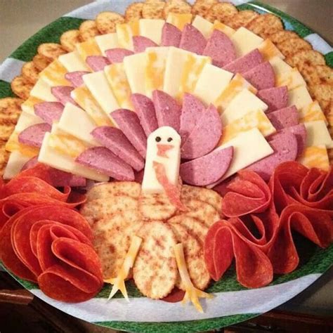 Turkey Cheese Platter Thanksgiving Turkey Cookies Christmas Food Thanksgiving Treats