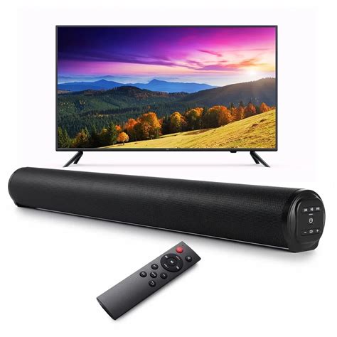 W Tv Sound Bar Wired And Wireless Bluetooth Compatible Home Surround