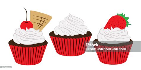 Cupcake Illustration Stock Illustration Download Image Now Bakery Cake Candy Istock