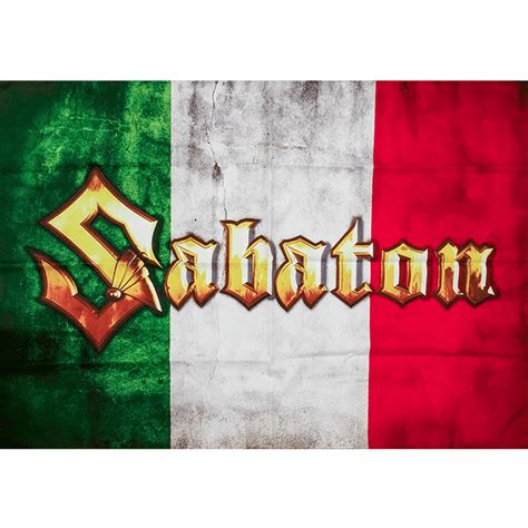 Italy Sabaton Logo Flag | Sabaton Official Store