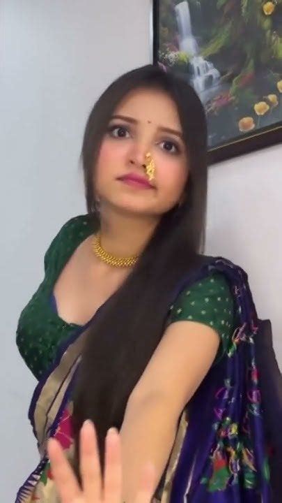 Insta Reels Shorts Tiktok Beautiful Girl Dance Sexy Saree Hot Bhabhi