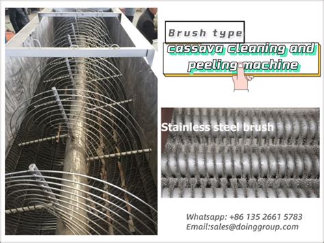 What Is The Brush Type Cassava Cleaning And Peeling Machine Blog