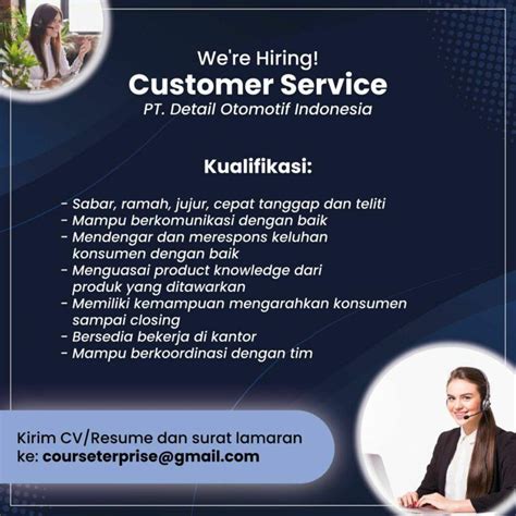 Lowongan Customer Service Homecare