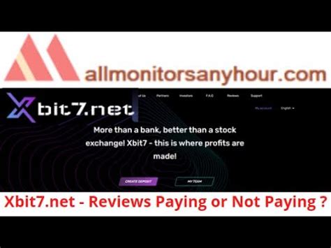 Xbit7 Net Reviews Paying Or Not Paying All Hyip HYIP Daily