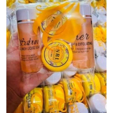 Jual Paket Cream Nrl Kemasan Baru Kemasan Kuning Bercode Embos