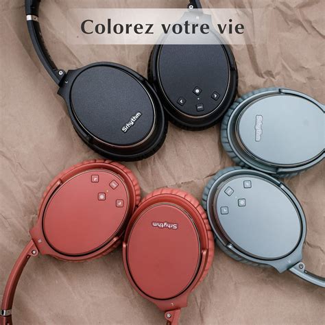 Casque Bluetooth Sans Fil V Srhythm Nc R Duction De Bruit