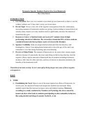 Persuasive Speech Teachers Need To Give Less Homework Pdf Persuasive