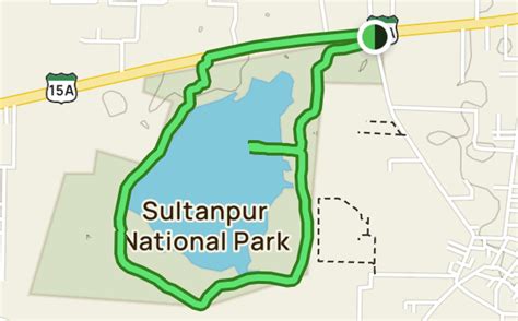 Sultanpur Bird Sanctuary Route Map - Fayre Jenilee