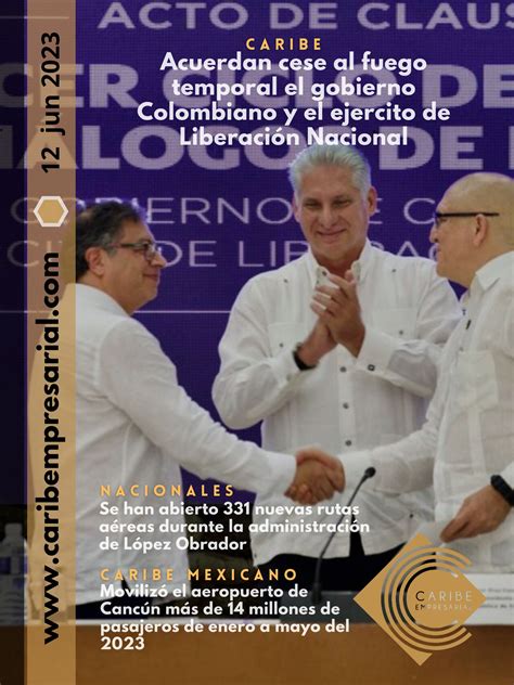 Portada 12 De Junio 2023 Uniendo Al Caribe