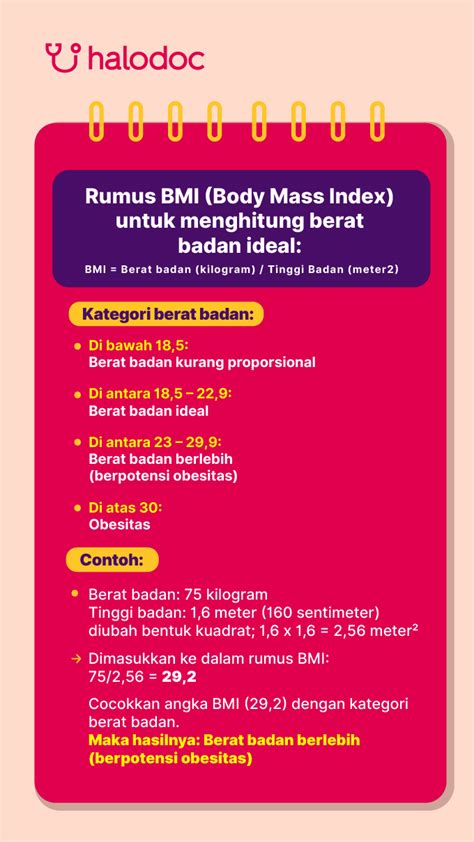 Rumus Menghitung Berat Badan Ideal Body Mass Index Di Excel Sexiz Pix