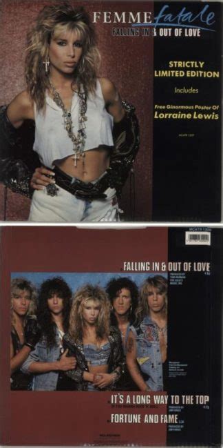 Femme Fatale Falling In And Out Of Love Sexy Female Singer Ac Dc