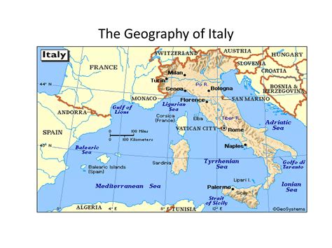 Geography of italy | PPTX