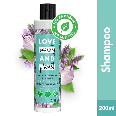 Love Beauty Planet Onion Blackseed Patchouli Hairfall Control