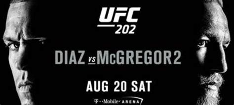 Ufc 202 Las Vegas Live Results Nate Diaz Vs Conor Mcgregor 2