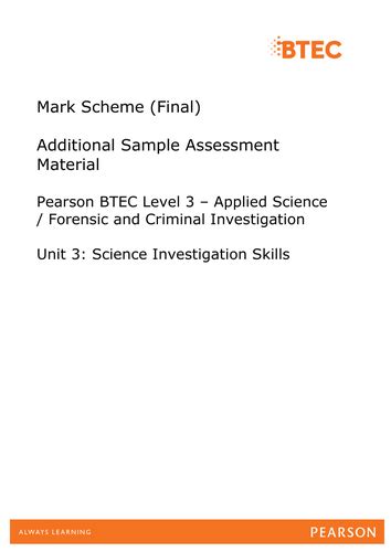 Btec Level 3 Applied Science Unit 3 Diffusion Set Of Lessons Teaching