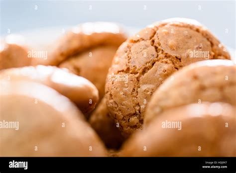 Amaretti Biscuits Hi Res Stock Photography And Images Alamy