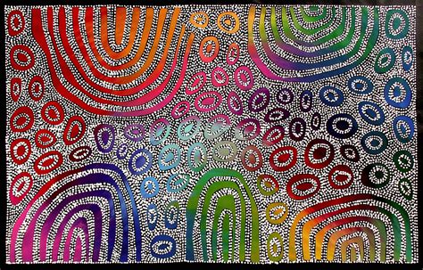 Colorful Aboriginal Art