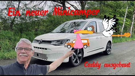 Ein Neuer Minicamper Caddy Ausgebaut Youtube