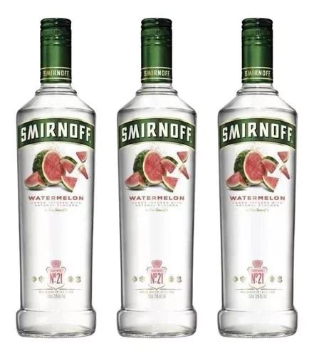 Vodka Smirnoff Melon Watermelon 700 Ml X3 Oferta Fullescabio