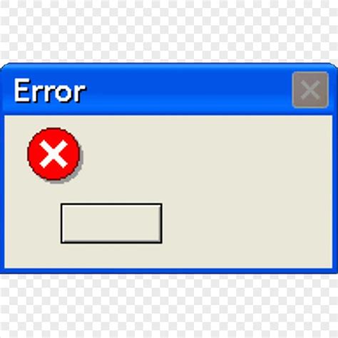 Windows Xp Error Message Citypng