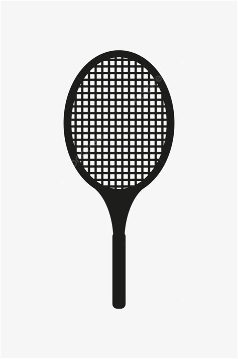 Tennis Racket Clip Art Black And White