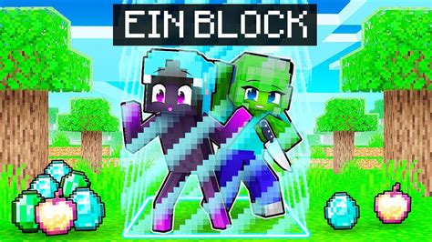 LUMI Ist Als MONSTER Auf EINEM BLOCK GEFANGEN In Minecraft YouTube