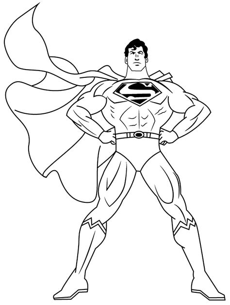 Desenhos De Super Homem Para Colorir Como Fazer Em Casa