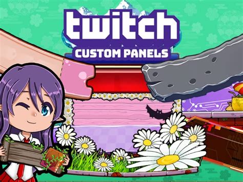 Chibi Custom Panels For Twitch Upwork