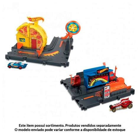 Conjunto E Pista Hot Wheels City Lugares Favoritos Sortido Mattel