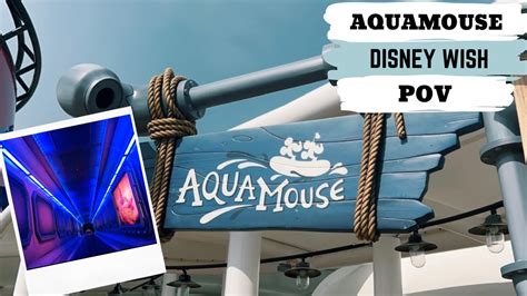 Aquamouse Disney Wish Pov Disney Wish Aquamouse Full Pov And Ride Through Maiden Voyage Disney