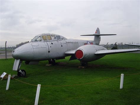 Gloster Meteor T7 Photographed At Newark Air Museum Wint Flickr