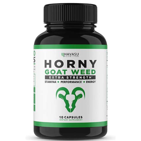 Havasu Nutrition Horny Goat Weed Extra Strength 10 Count