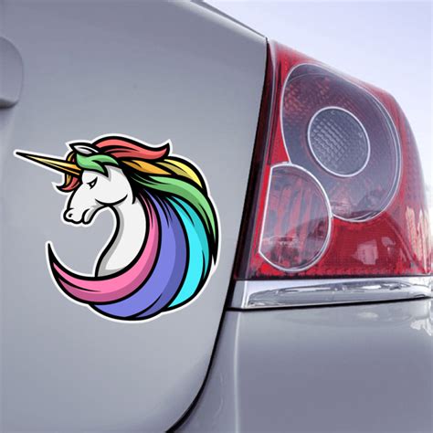 Sticker Licorne Autocollant Licorne ZoneStickers