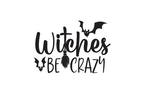 Premium Vector Witches Be Crazy Vector File