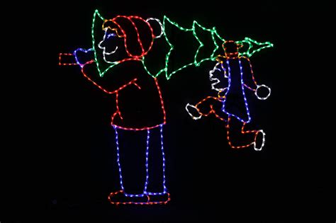 LED Animated Christmas Tree | Christmas Cottage Lights