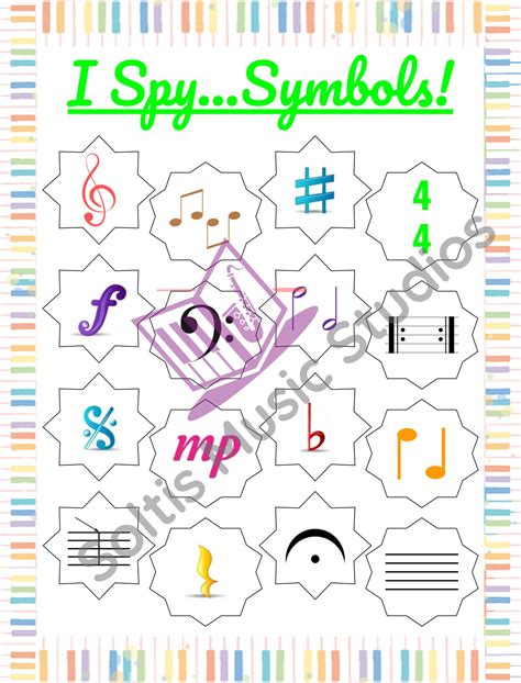 Music I Spy BUNDLE - Etsy