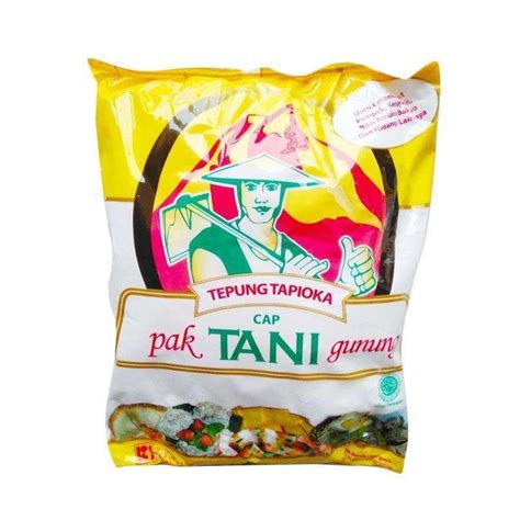 Promo Tepung Sagu Kanji Tapioka Cap Pak Tani Gunung G Dus Diskon