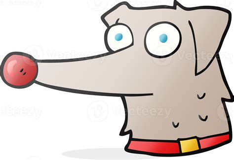 cartoon dog with collar 36458417 PNG