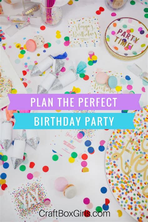 Confetti Themed Birthday Party