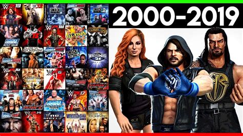 Ranking WWE Games From WORST To BEST 2000 2019 YouTube